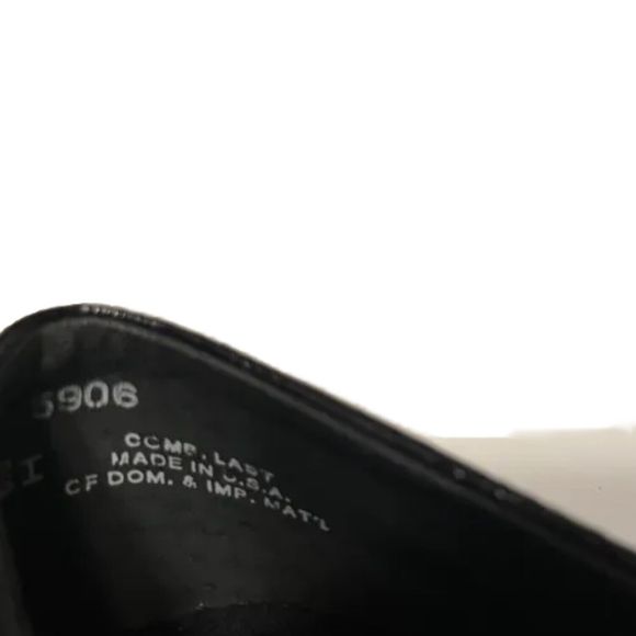 MUNRO American Brook M250088 Black Loafers Brown Snake Patent Leather Sz 7 W - Picture 11 of 11